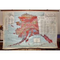 Surficial Geology of Alaska (Large pull down color map)